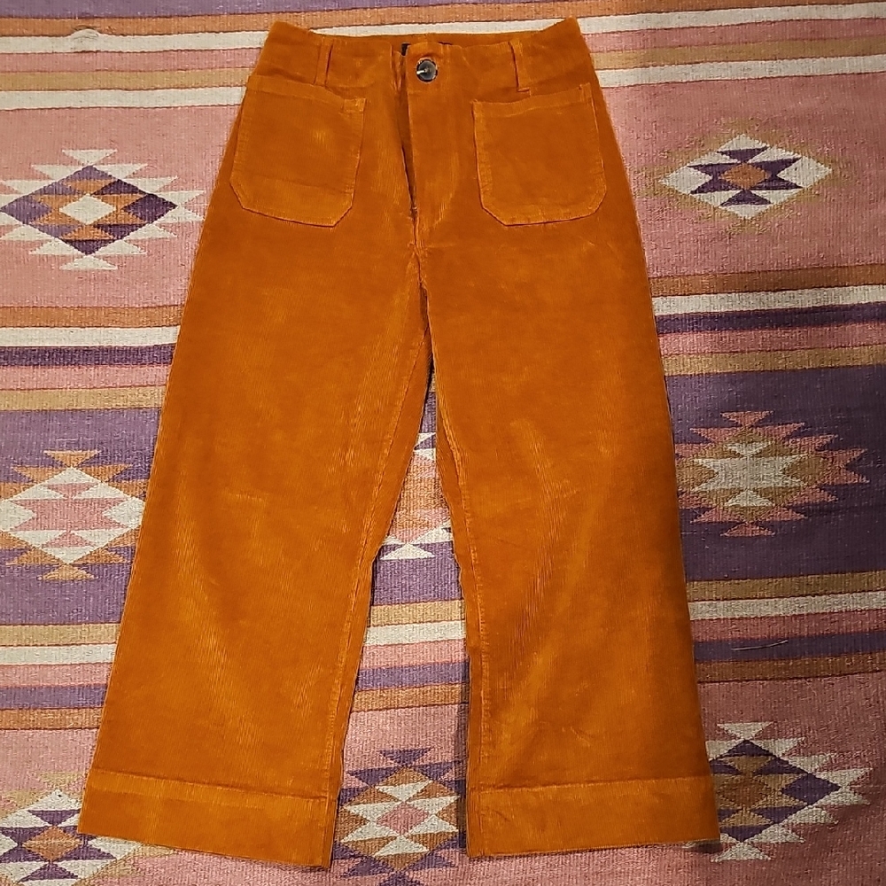 Velvet Heart Rust Corduroy Trousers